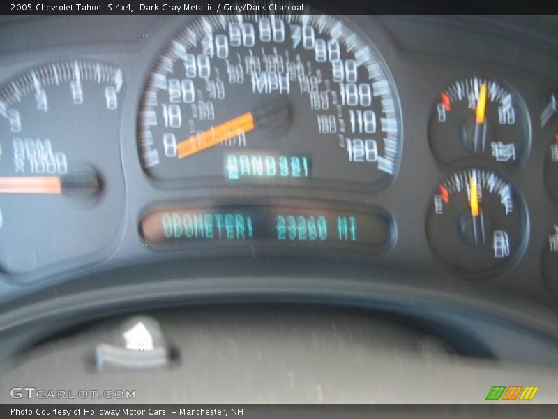 Dark Gray Metallic / Gray/Dark Charcoal 2005 Chevrolet Tahoe LS 4x4