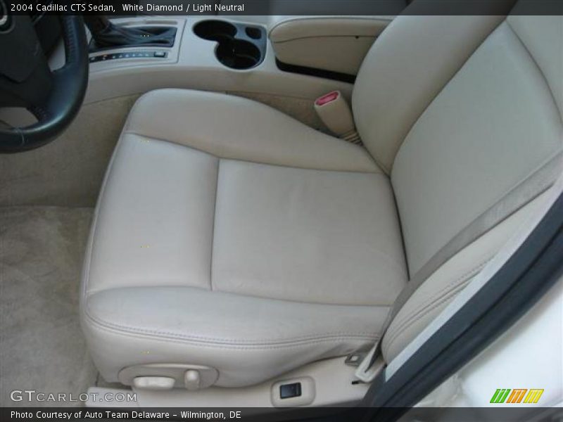 White Diamond / Light Neutral 2004 Cadillac CTS Sedan