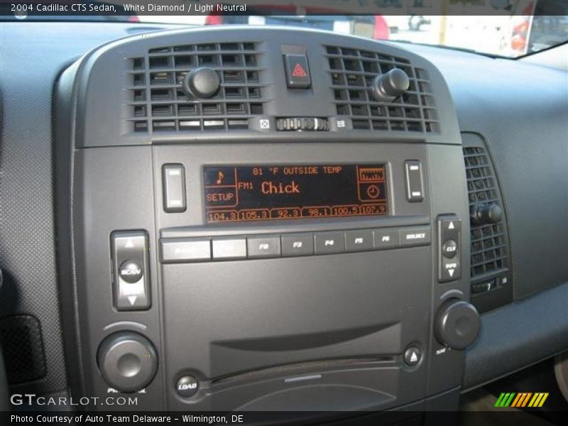 White Diamond / Light Neutral 2004 Cadillac CTS Sedan