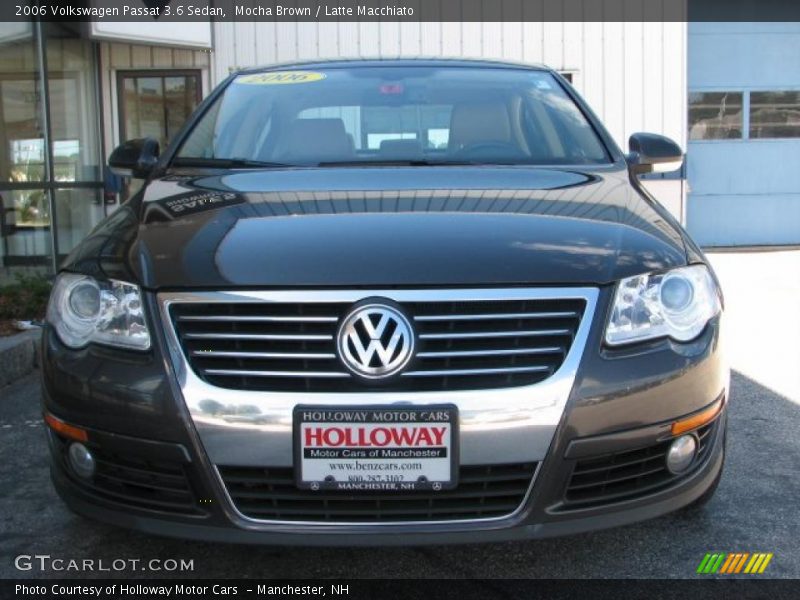 Mocha Brown / Latte Macchiato 2006 Volkswagen Passat 3.6 Sedan