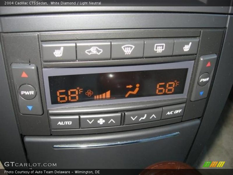 White Diamond / Light Neutral 2004 Cadillac CTS Sedan