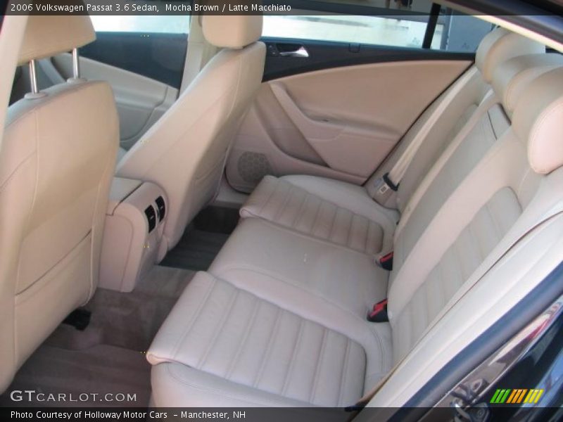 Mocha Brown / Latte Macchiato 2006 Volkswagen Passat 3.6 Sedan