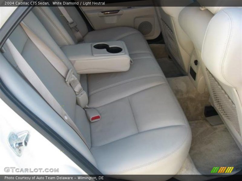 White Diamond / Light Neutral 2004 Cadillac CTS Sedan
