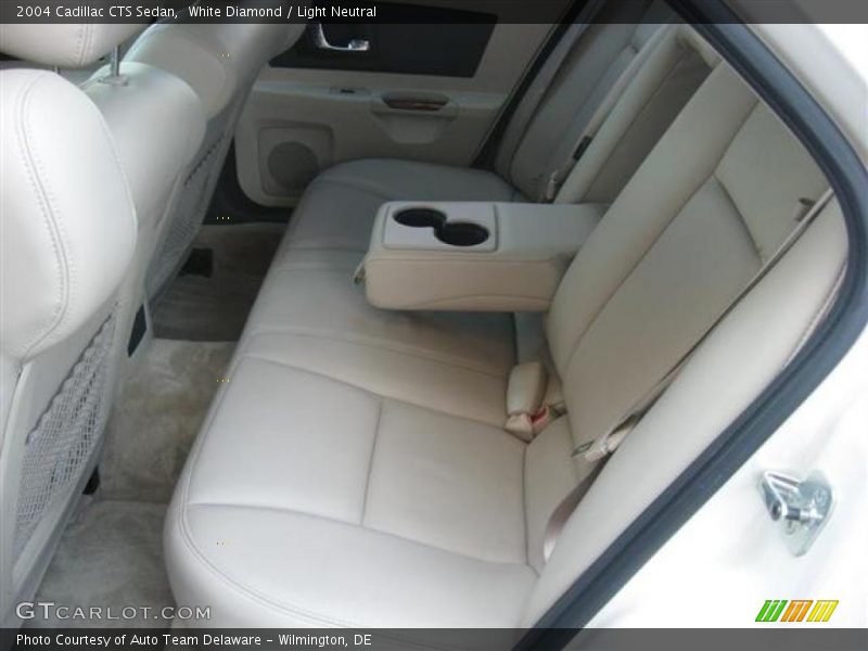 White Diamond / Light Neutral 2004 Cadillac CTS Sedan