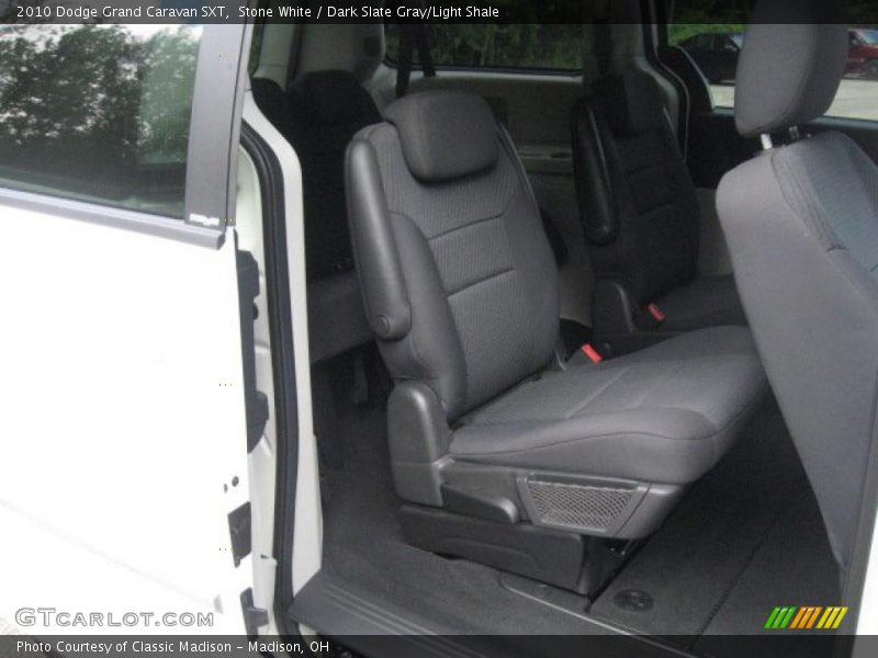 Stone White / Dark Slate Gray/Light Shale 2010 Dodge Grand Caravan SXT