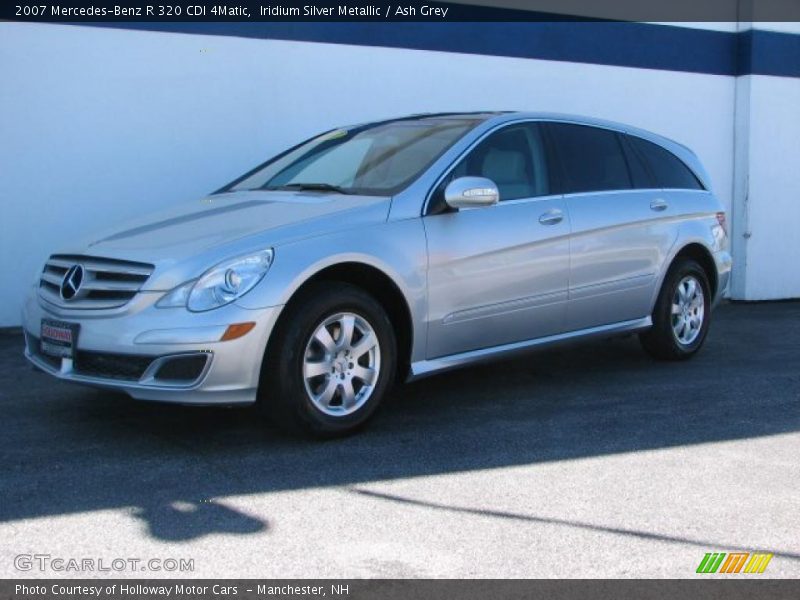 Iridium Silver Metallic / Ash Grey 2007 Mercedes-Benz R 320 CDI 4Matic