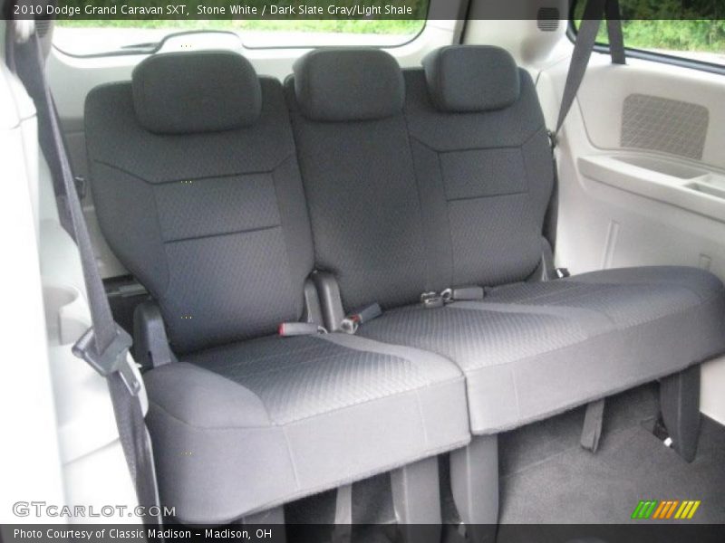 Stone White / Dark Slate Gray/Light Shale 2010 Dodge Grand Caravan SXT