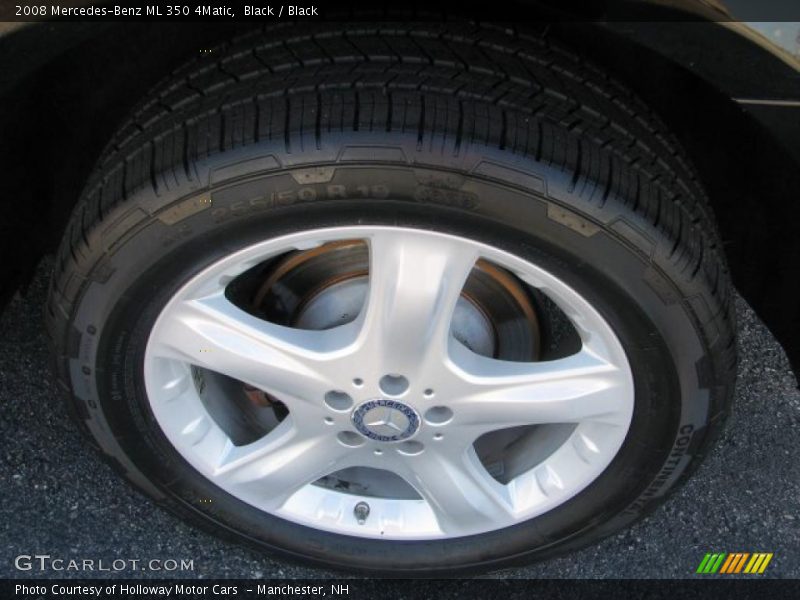 Black / Black 2008 Mercedes-Benz ML 350 4Matic
