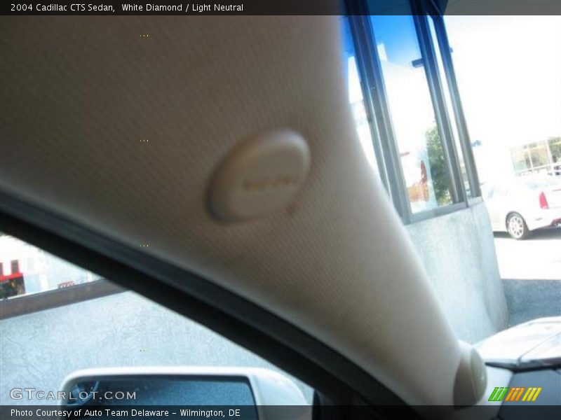 White Diamond / Light Neutral 2004 Cadillac CTS Sedan
