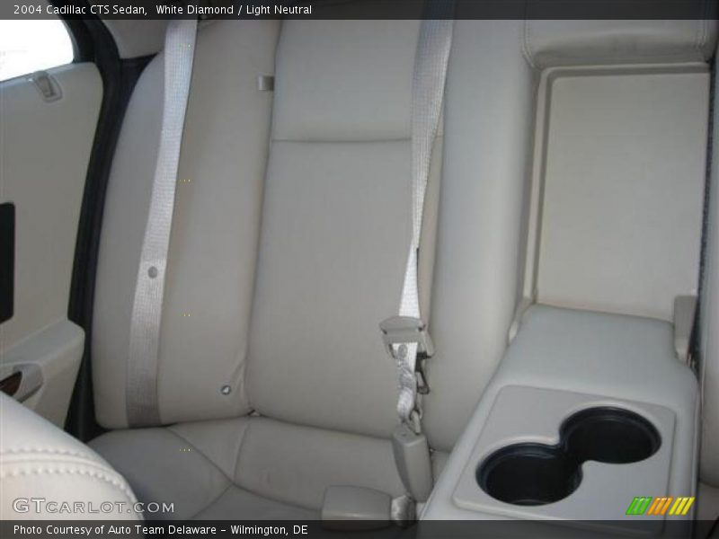 White Diamond / Light Neutral 2004 Cadillac CTS Sedan