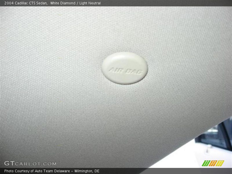 White Diamond / Light Neutral 2004 Cadillac CTS Sedan