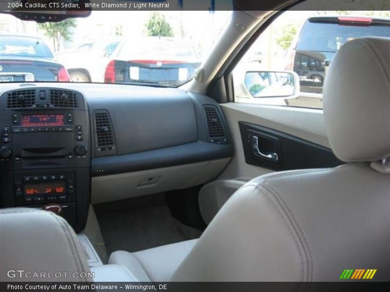 White Diamond / Light Neutral 2004 Cadillac CTS Sedan