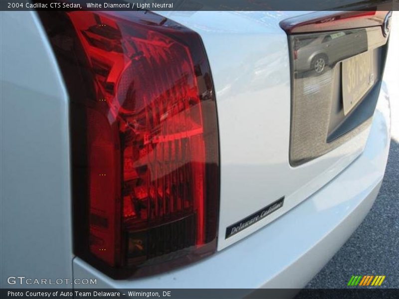 White Diamond / Light Neutral 2004 Cadillac CTS Sedan