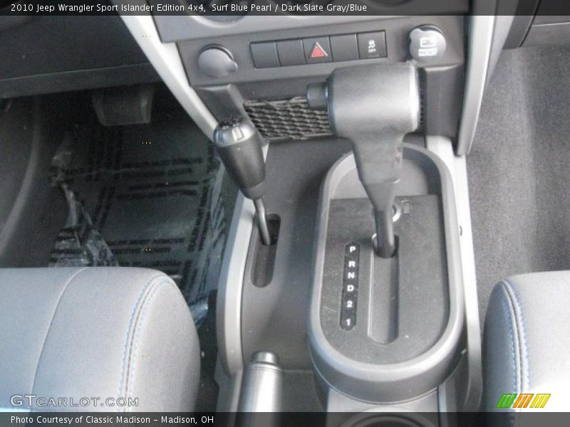 Surf Blue Pearl / Dark Slate Gray/Blue 2010 Jeep Wrangler Sport Islander Edition 4x4