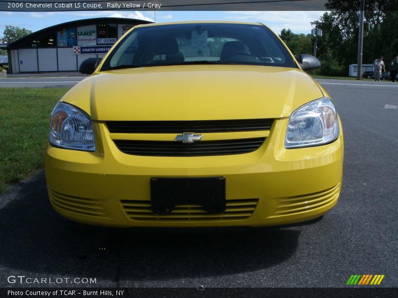 Rally Yellow / Gray 2006 Chevrolet Cobalt LS Coupe