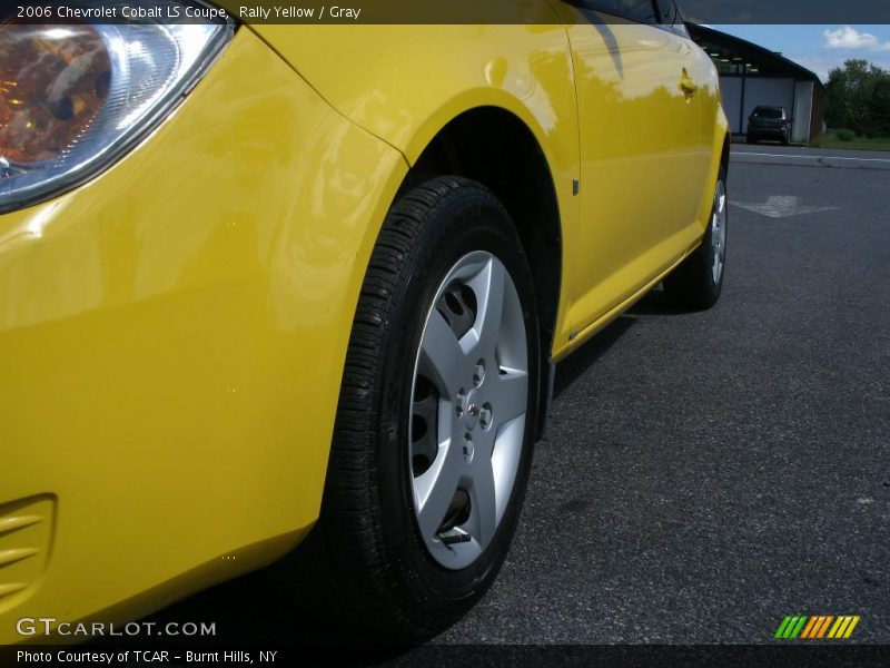 Rally Yellow / Gray 2006 Chevrolet Cobalt LS Coupe