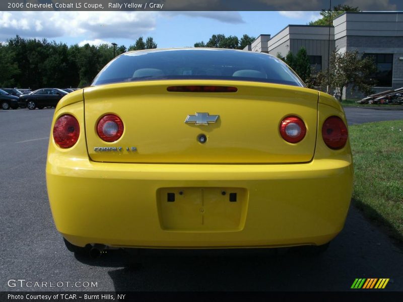 Rally Yellow / Gray 2006 Chevrolet Cobalt LS Coupe