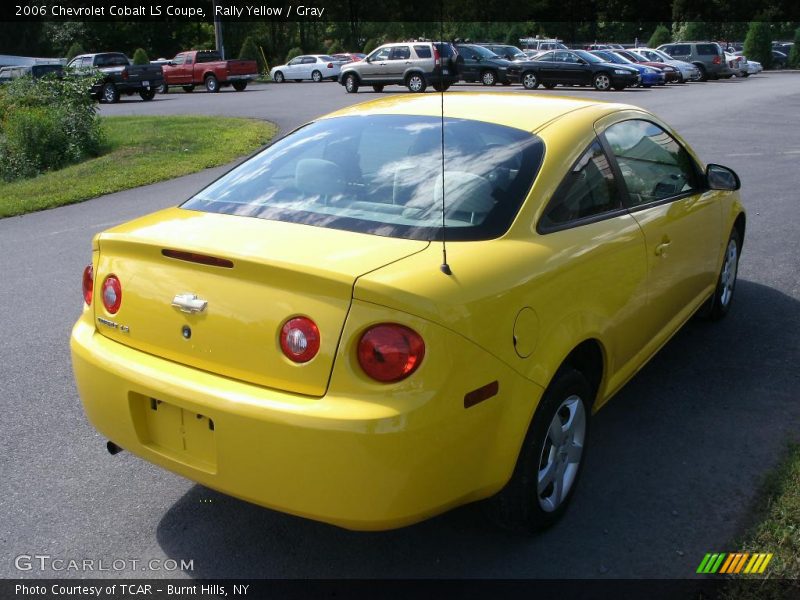 Rally Yellow / Gray 2006 Chevrolet Cobalt LS Coupe