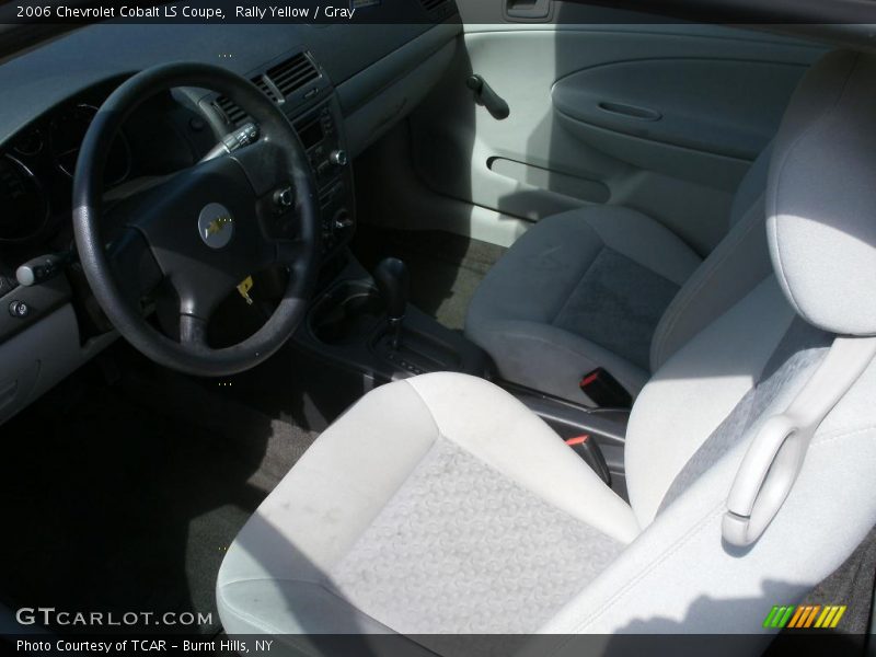 Rally Yellow / Gray 2006 Chevrolet Cobalt LS Coupe