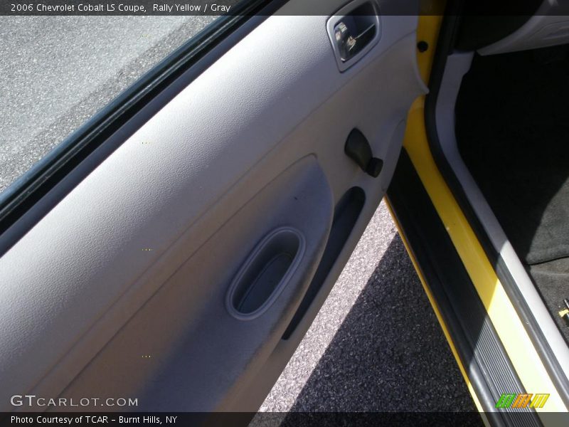 Rally Yellow / Gray 2006 Chevrolet Cobalt LS Coupe
