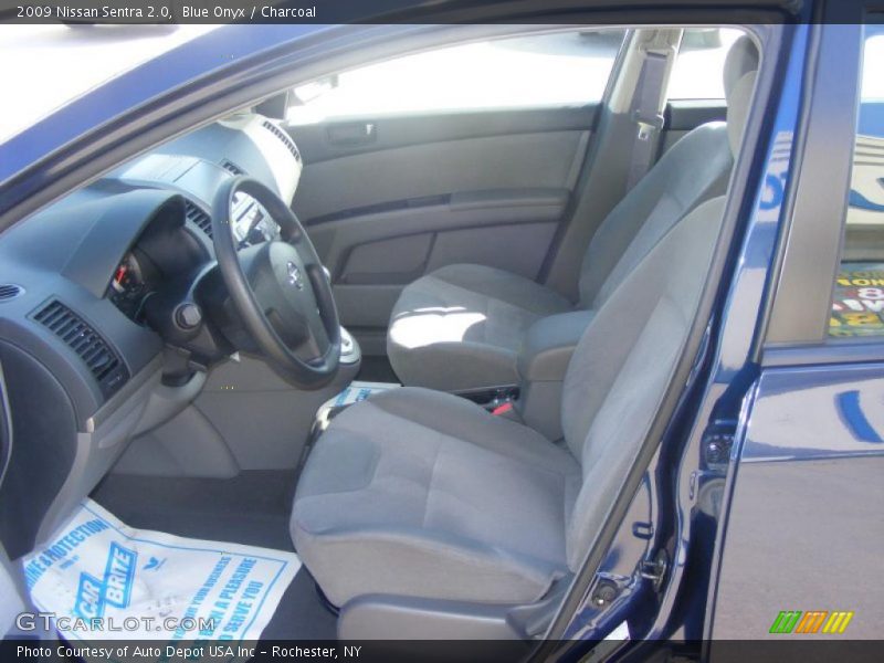 Blue Onyx / Charcoal 2009 Nissan Sentra 2.0
