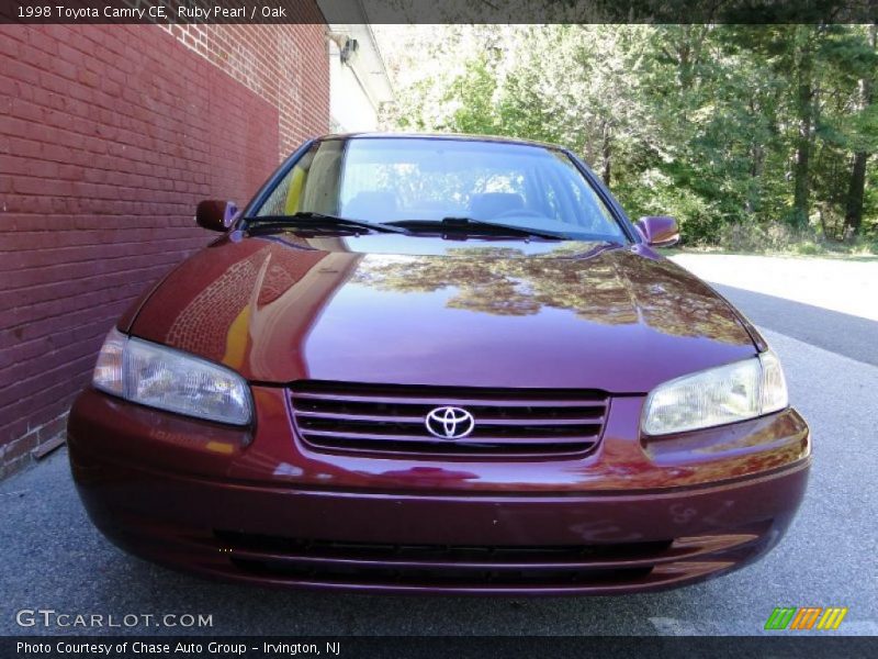 Ruby Pearl / Oak 1998 Toyota Camry CE