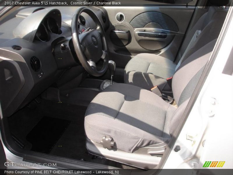Cosmic Silver / Charcoal Black 2007 Chevrolet Aveo 5 LS Hatchback
