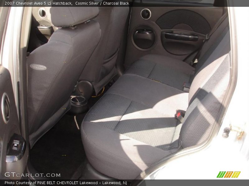 Cosmic Silver / Charcoal Black 2007 Chevrolet Aveo 5 LS Hatchback