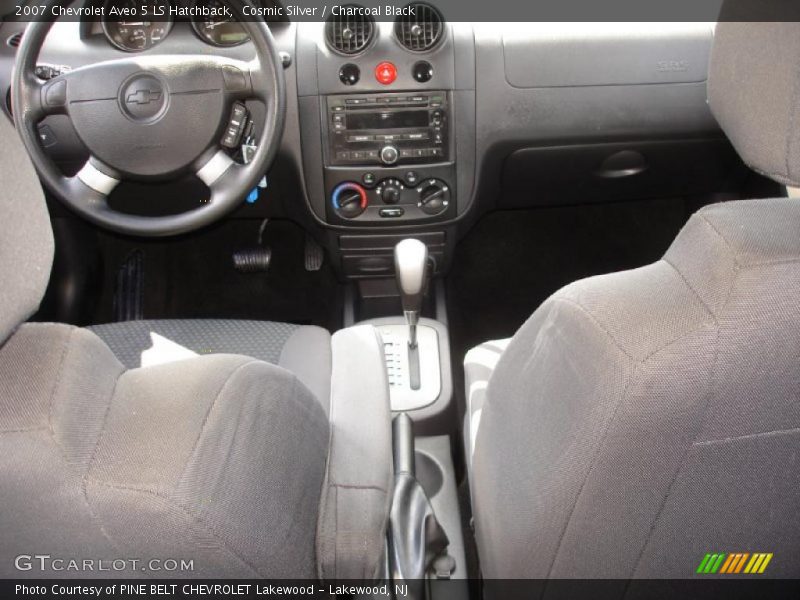 Cosmic Silver / Charcoal Black 2007 Chevrolet Aveo 5 LS Hatchback