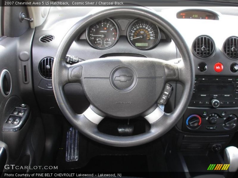 Cosmic Silver / Charcoal Black 2007 Chevrolet Aveo 5 LS Hatchback