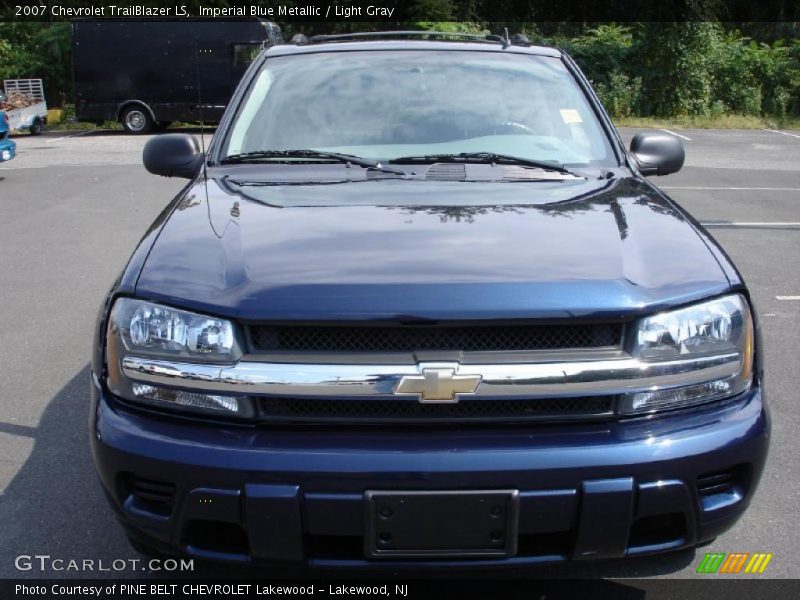 Imperial Blue Metallic / Light Gray 2007 Chevrolet TrailBlazer LS