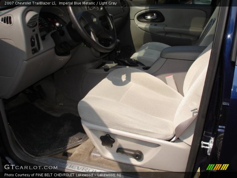 Imperial Blue Metallic / Light Gray 2007 Chevrolet TrailBlazer LS