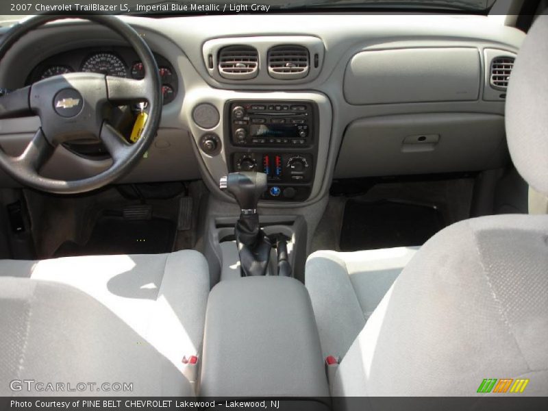 Imperial Blue Metallic / Light Gray 2007 Chevrolet TrailBlazer LS