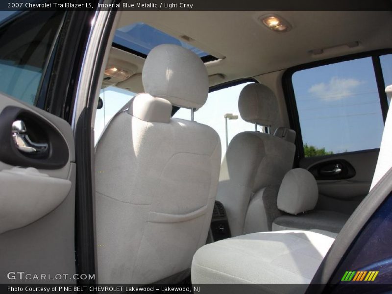 Imperial Blue Metallic / Light Gray 2007 Chevrolet TrailBlazer LS