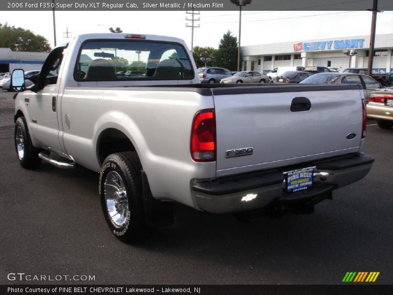 Silver Metallic / Medium Flint 2006 Ford F350 Super Duty XLT Regular Cab