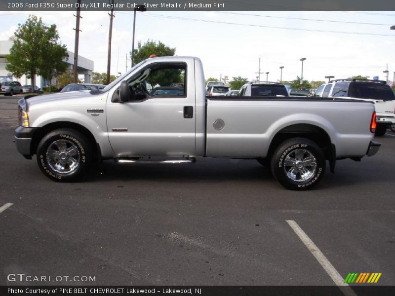 Silver Metallic / Medium Flint 2006 Ford F350 Super Duty XLT Regular Cab