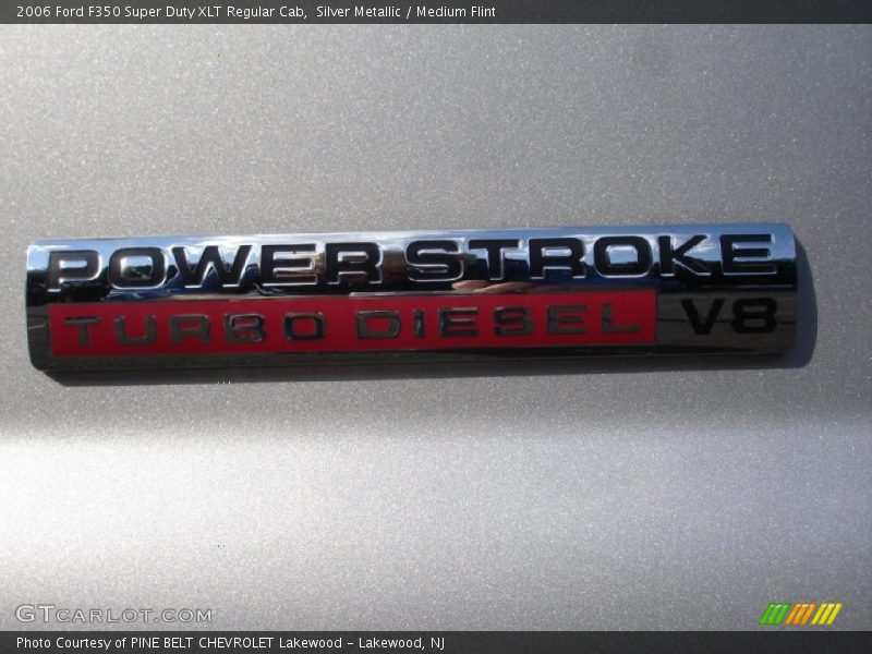 Silver Metallic / Medium Flint 2006 Ford F350 Super Duty XLT Regular Cab