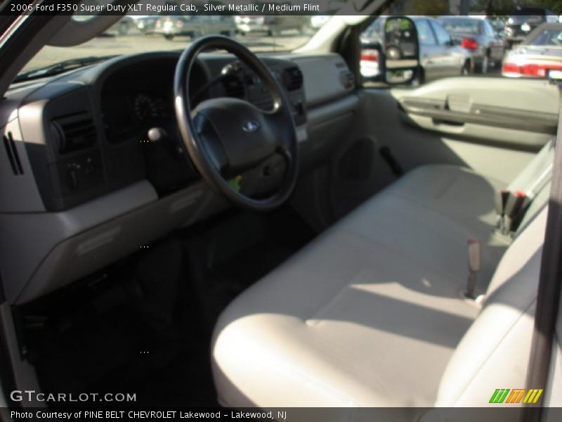 Silver Metallic / Medium Flint 2006 Ford F350 Super Duty XLT Regular Cab