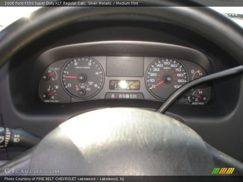 Silver Metallic / Medium Flint 2006 Ford F350 Super Duty XLT Regular Cab