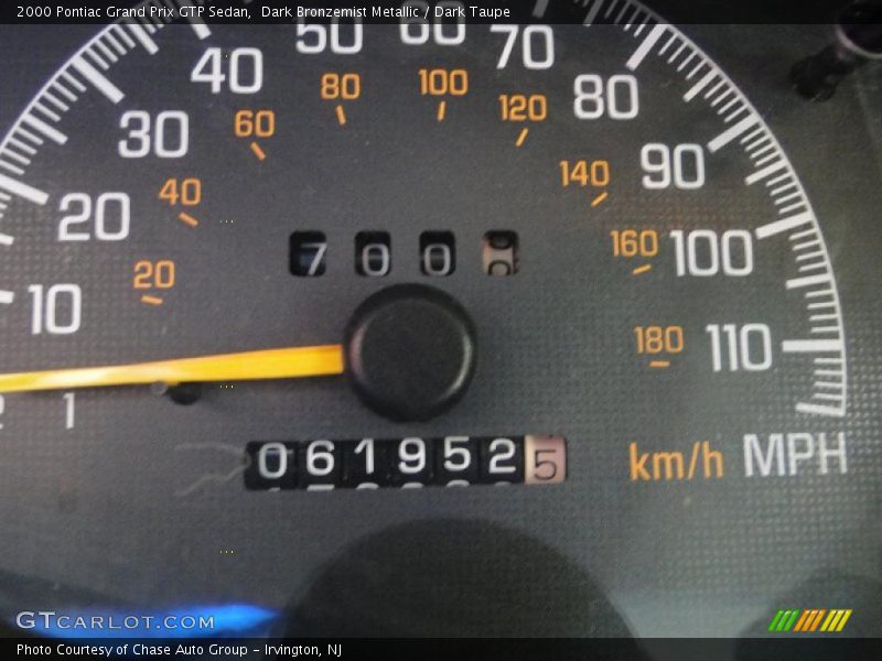 Dark Bronzemist Metallic / Dark Taupe 2000 Pontiac Grand Prix GTP Sedan