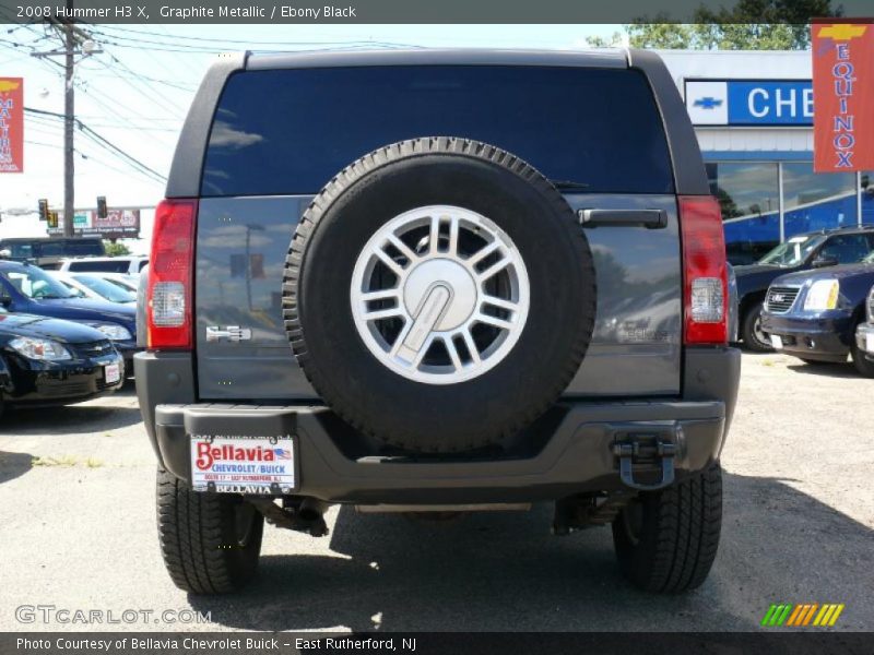 Graphite Metallic / Ebony Black 2008 Hummer H3 X