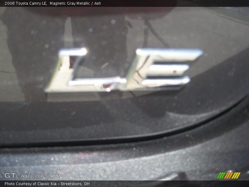 Magnetic Gray Metallic / Ash 2008 Toyota Camry LE