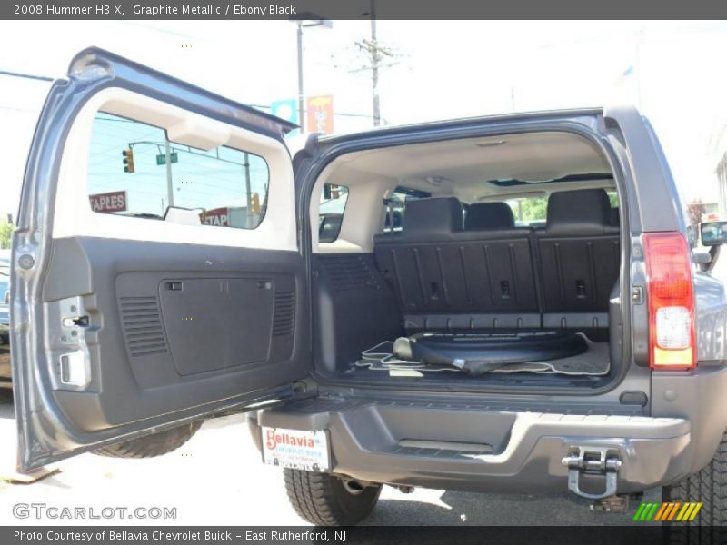 Graphite Metallic / Ebony Black 2008 Hummer H3 X
