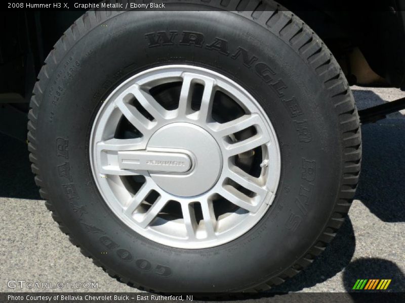 Graphite Metallic / Ebony Black 2008 Hummer H3 X