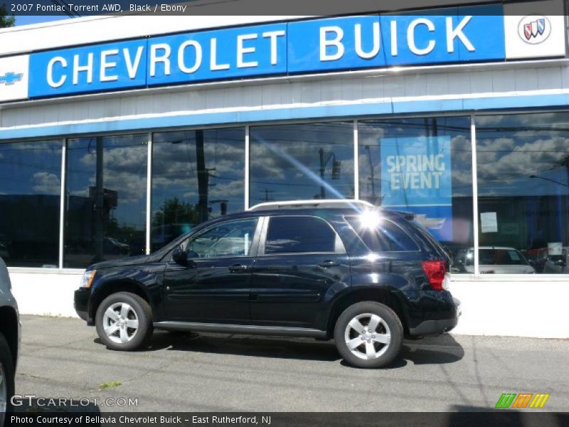 Black / Ebony 2007 Pontiac Torrent AWD