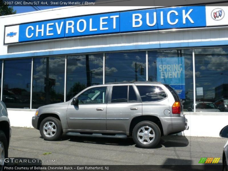Steel Gray Metallic / Ebony 2007 GMC Envoy SLT 4x4