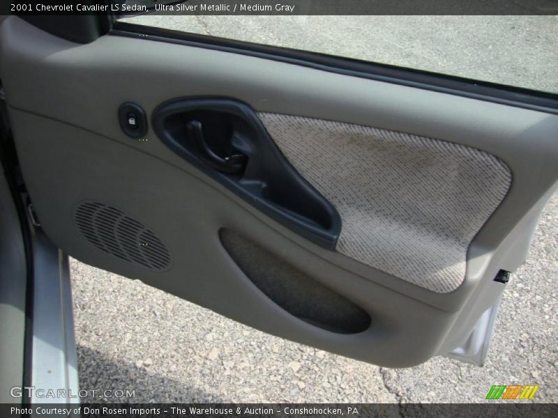 Ultra Silver Metallic / Medium Gray 2001 Chevrolet Cavalier LS Sedan
