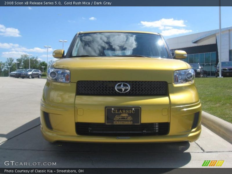 Gold Rush Mica / Dark Gray 2008 Scion xB Release Series 5.0