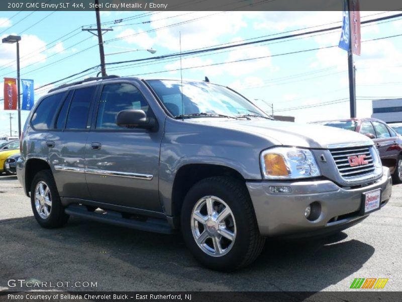 Steel Gray Metallic / Ebony 2007 GMC Envoy SLT 4x4