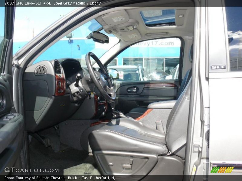 Steel Gray Metallic / Ebony 2007 GMC Envoy SLT 4x4